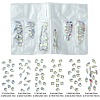 Transparent Resin Rhinestone Cabochons MRMJ-S035-007C-2