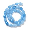 Natural Aquamarine Dyed Beads Strands G-B106-A10-02-3