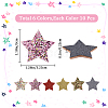 Gorgecraft 60Pcs 6 Colors PU Ornament Accessories DIY-GF0007-40-2