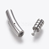 304 Stainless Steel Bayonet Clasps STAS-A035H-3P-4