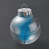 (Defective Closeout Sale: Surface Scratch) Plastic Ball Ornament Decoration HJEW-XCP0001-05-3