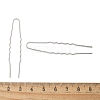 Brass Hair Sticks KK-U057-18P-3