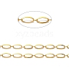 304 Stainless Steel Oval Link Chains CHS-C009-09G-2