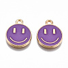 Alloy Enamel Charms X-ENAM-S121-165D-RS-2