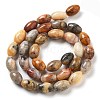 Natural Crazy Agate Beads Strands G-B106-B27-01-3