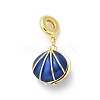 Brass European Beads KK-S511-15G-1