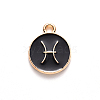Alloy Enamel Pendants LS-ENAM-S124-01B-08H-2