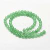 Natural Green Aventurine Bead Strands G-P281-01-6mm-5