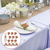 Cross Plywood Napkin Rings AJEW-UN0003-25-5