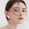 30Pcs 3 Colors Brass DIY Leverback Earring Settings KK-FS0002-10-6