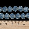 Imitation Jade Glass Beads Stands EGLA-A035-J10mm-D06-5