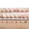 Baking Paint Glass Beads Strands DGLA-N012-10mm-07-4