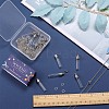 SUNNYCLUE DIY Blank Wish Bottle Necklace Making Kit DIY-SC0021-78-3
