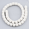 Synthetic Lava Rock Beads Strands G-S359-171N-2