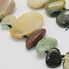 Natural Ocean Agate/Ocean Jasper Beads Strands G-L464-13-2