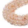 Natural Citrine Beads Strands G-A097-A08-04-4