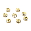 316 Surgical Stainless Steel Rhinestone Spacer Beads STAS-L285-001G-02-1-1