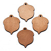 Autumn Theme Printed Basswood Pendants WOOD-N006-32-2