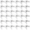 1200Pcs Brass Bead Tips KK-SP0001-93S-1