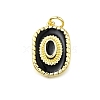 Brass Enamel Pendants KK-K400-20G-03-1
