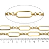 Ion Plating(IP) 304 Stainless Steel Oval Link Chains CHS-G039-02A-G-2