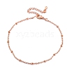 Brass Satellite Chains  Bracelets for Women BJEW-G735-19RG-4