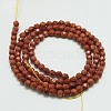 Synthetic Goldstone Beads Strands X-G-K020-3mm-07B-2