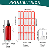 Empty Portable Plastic Spray Bottles AJEW-GF0009-72C-02-2