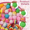 3 Styles ABS Plastic Beads KY-FS0001-24-3