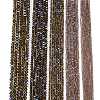 Electroplate Glass Beads Strands EGLA-A034-T3mm-L30-2