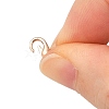 Zinc Alloy Lobster Claw Clasps E103-RG-2