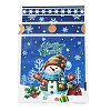 Christmas Snowman Plastic Packing Pouches Drawstring Bags ABAG-Q053-03A-2