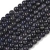 Natural Iolite Beads Strands G-E576-05C-2