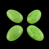 Oval Imitation Gemstone Acrylic Beads OACR-R033A-28-1