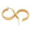 202 Stainless Steel Hoop Earrings X-EJEW-H003-38G-03-2