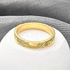 304 Stainless Steel Sun Shin Finger Ring for Women RJEW-B109-04G-3