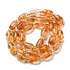 Natural Citrine Beads Strands G-L610-C02-02-3