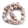 Natural Cultured Freshwater Pearl Beads Strands PEAR-P062-26C-3