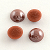 (Clearance Sale)Pearlized Plated Opaque Glass Cabochons PORC-S801-6mm-29-1