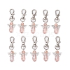 10Pcs Angel Glass Pendant Decorations HJEW-JM02673-1