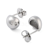 Non-Tarnish 304 Stainless Steel Stud Earrings EJEW-P258-29P-2