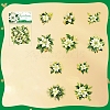 Beautiful Day Sticker Pack Christmas Flower Season Series Self-Adhesive PET Picture Stickers PW-WG75A31-05-1