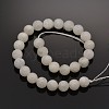 Natural Rainbow Moonstone Round Beads Strands X-G-P088-57-8mm-2