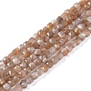 Natural Sunstone Beads Strands G-L537-016A-1
