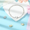 4Pcs 4 Style Brass Micro Pave Clear Cubic Zirconia Box Clasps KK-CJ0003-35-6