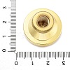 Golden Tone Wax Seal Brass Stamp Heads STAM-P002-01G-10-3