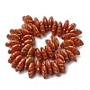 Painted Glass Beads Strands GLAA-Z021-07D-1