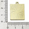 Word The High Priestess Alloy Enamel Pendants ENAM-M062-01G-G-3