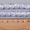 Handmade Foil Glass Beads Strands FOIL-Q002-05G-4