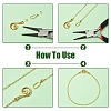 20 Sets 2 Style Alloy Hook and Eye Clasps FIND-YW0007-35-2